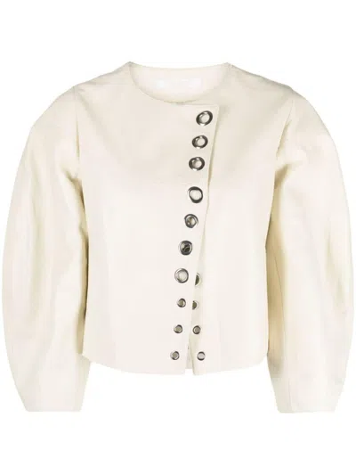 CHLOÉ CHLOÉ SHORT LEATHER JACKET