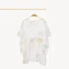 Shop Chloé Robe De Plage À Manches Courtes Femme Multicolore Taille 5 100% Coton
