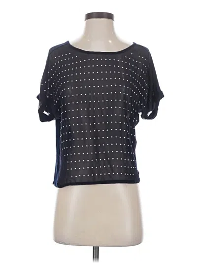 Pre-owned Chloé Short Sleeve T-shirt In Blue