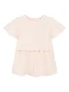 Chloé Short-sleeved Dress In Pink