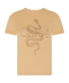 Chloé Printed Cotton-jersey T-shirt In Neutral