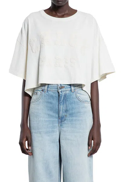 Chloé Woman Off-white T-shirts & Tank Tops