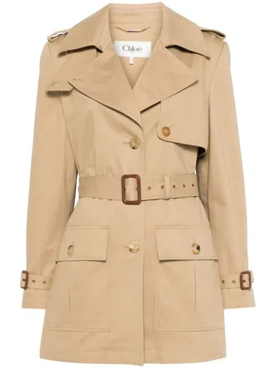 CHLOÉ CHLOÉ SHORT TRENCH CLOTHING