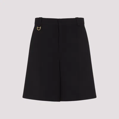 Chloé Chloe Virgin Wool Shorts Women In Black