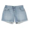 Chloé Denim Shorts In Light Blue