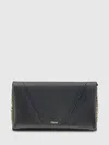 Chloé Spin Chain Strap Rectangular Shape Bag In Black