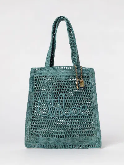 Chloé Shoulder Bag  Woman Color Blue