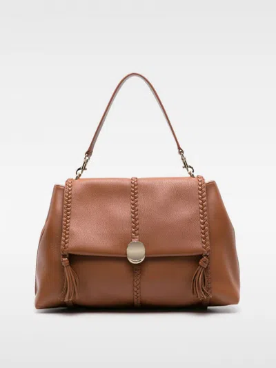 Chloé Shoulder Bag  Woman Color Brown In Burgundy