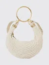 Chloé Zipper Shoulder Bag In White