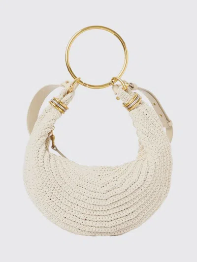 CHLOÉ HANDBAG CHLOÉ WOMAN COLOR WHITE,H46885001