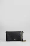 Chloé Shoulder Bag In Black Leather In Black