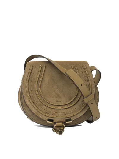 Chloé Shoulder Bag "marcie" In Sand