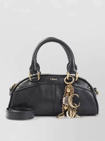CHLOÉ BOWLING SMALL CALFSKIN HANDBAG