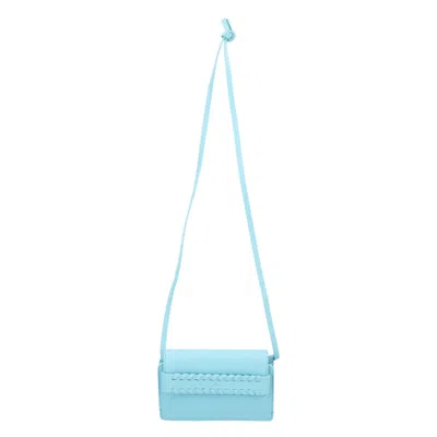 Chloé Shoulder Bag With Braided Detail Blue
