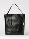 Chloé Borsa Shopping Spin Piccola In Pelle Nera Donna In Black