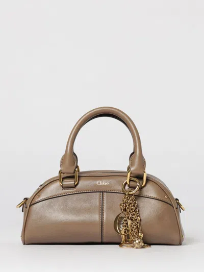 Chloé Chlo&eacute;  Bowling Leather Bag In Brown