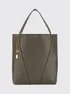 Chloé Chlo&eacute; Spin Grained Leather Bag  In Gray
