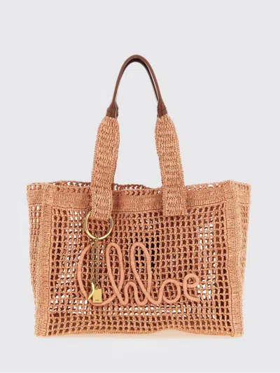 Chloé Shoulder Bag  Woman Color Beige In Neutral