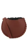 Chloé Small Mate Crossbody Bag With Curved Silhouette And Braided Detailing