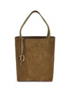 Chloé Dark Gold Leather Spin Tote