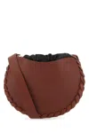 Chloé Small Mate Crossbody Bag With Curved Silhouette And Braided Detailing In 27s