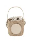 Chloé Women Horse Medal Bag In Beige
