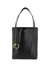 Chloé Small Spin Tote In Grained Leather Bags In Black