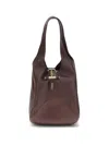 Chloé Small Balloon Shoulder Bag In Brown
