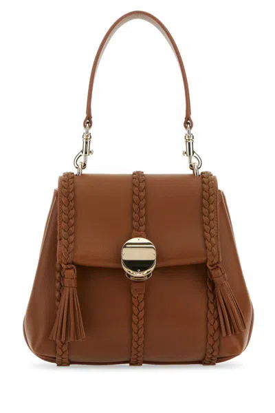 Chloé Handbags. In Brown