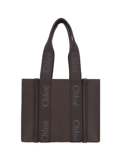 Chloé Woody Bag In Multicolor