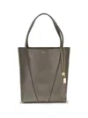 Chloé Women Spin Large Tote Bag In Gray