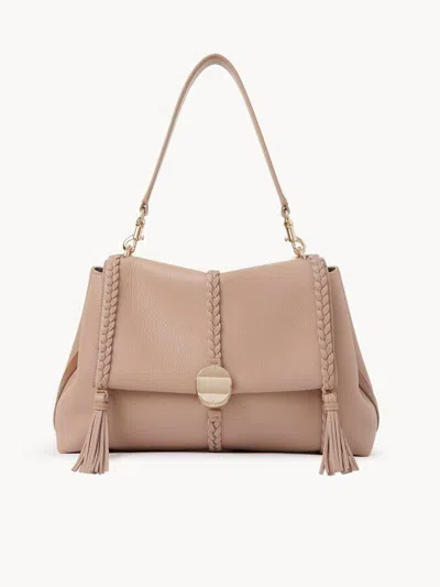 Chloé Penelope Shoulder Bag In Pink