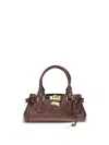 Chloé Women Crafty Brown Paddington Shoulder Bag In Multi