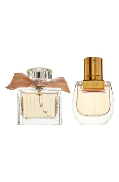 Chloé Signature & Nomade Eau De Parfum Travel Set In Transparent