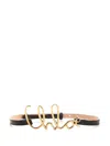 Chloé Signature Belt Jewelry Black