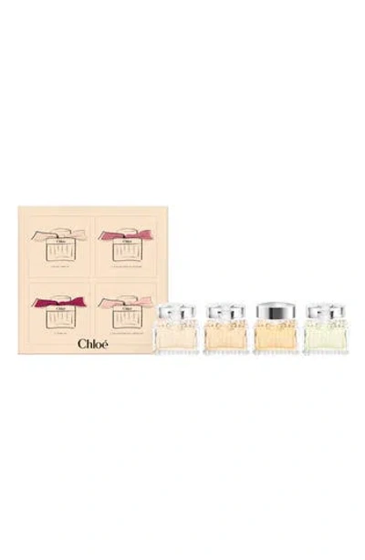 Chloé Signature Fragrance Minis Set In Transparent