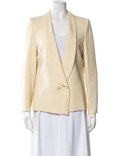 Pre-owned Chloé Silk Blazer In Neutral