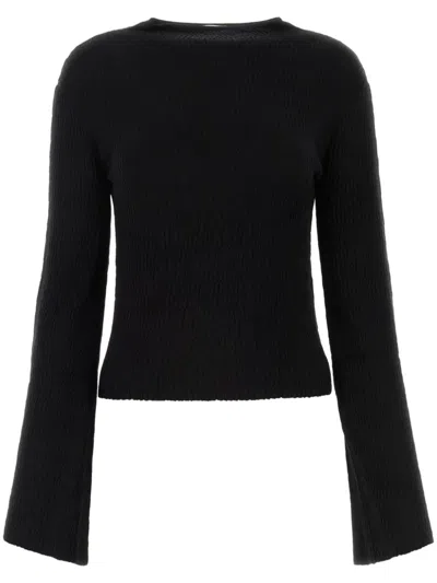 CHLOÉ SILK-BLEND KNITTED JUMPER