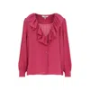 Chloé Ruffled Silk Blouse