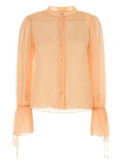 CHLOÉ SILK BLOUSE