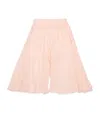 Chloé Silk Ceremony Trousers In Pink