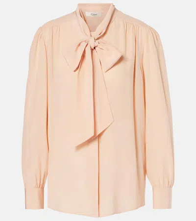 CHLOÉ CHLOÉ SILK CHIFFON BLOUSE