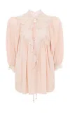 Chloé Silk Crepe De Chine Blouse In Pattern