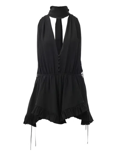 CHLOÉ CHLOÉ SILK GEORGETTE JUMPSUIT