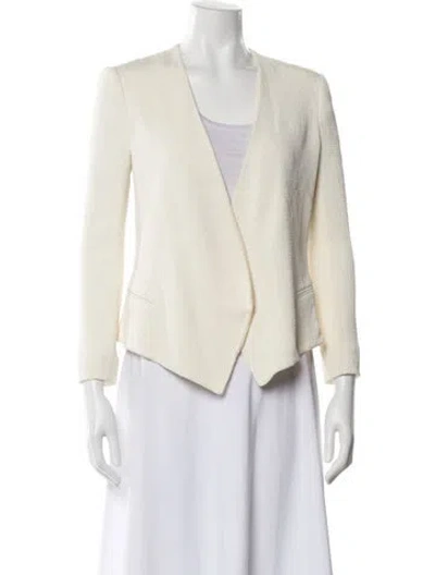 Pre-owned Chloé Silk Jacket In Neutral