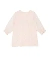 Chloé Silk Metallic Ceremony Dress In Pink