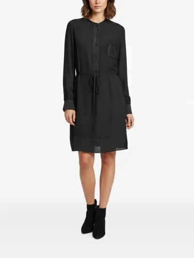 Pre-owned Chloé Silk Midi Dress In Black