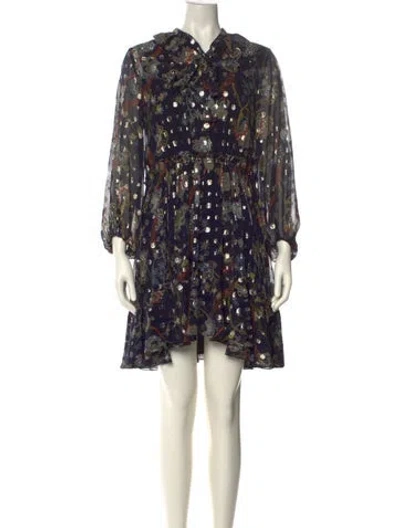 Pre-owned Chloé Silk Mini Dress
