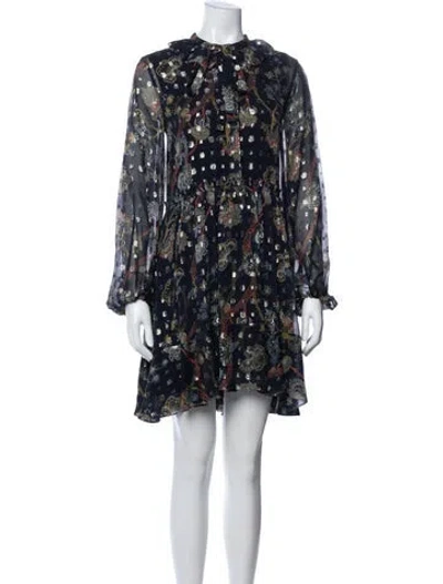 Pre-owned Chloé Silk Mini Dress