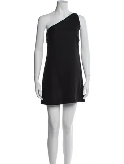 Pre-owned Chloé Silk Mini Dress In Gray